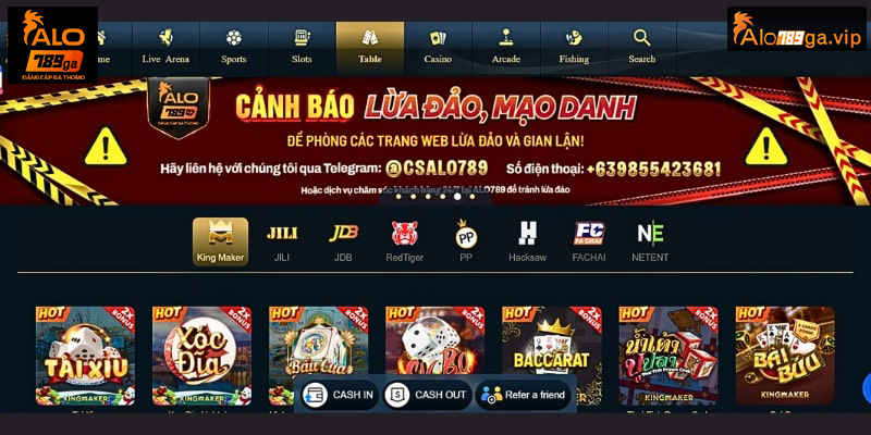 Nhà cái cung cấp game bài ALO789 với nhiều tựa game bài thú vị để lựa chọn